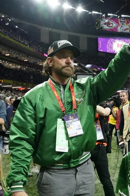 Bradley Cooper Eagles Green Jacket