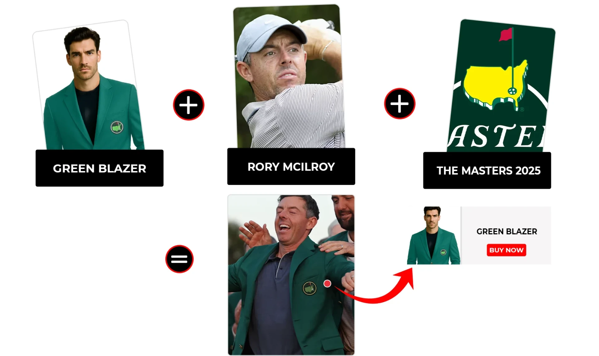 Rory Mcilroy Wears The Masters Green Blazer After Winning The Masters 2025