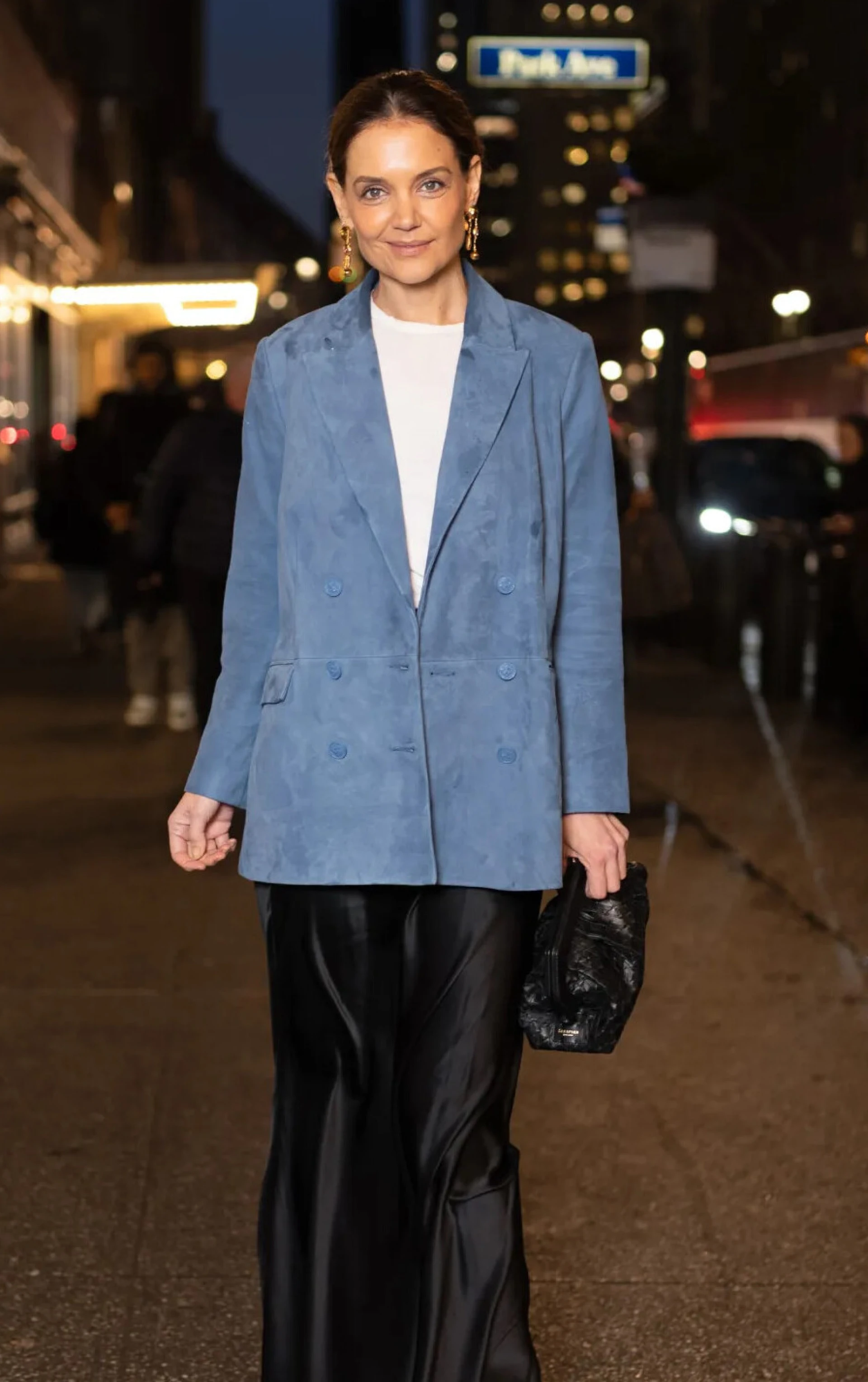 Blue Suede Blazer