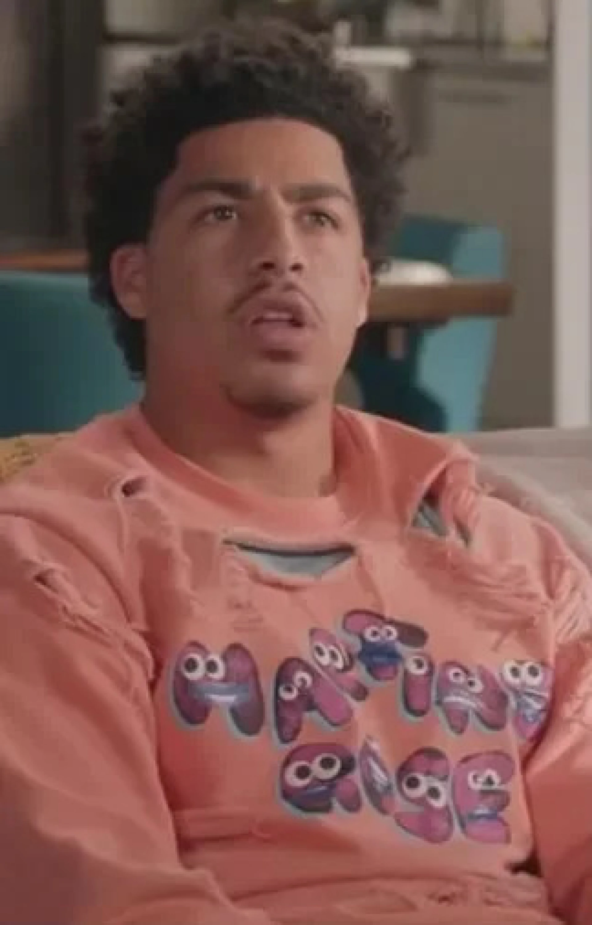 Andre Johnson Junior Ripped Sweatshirt