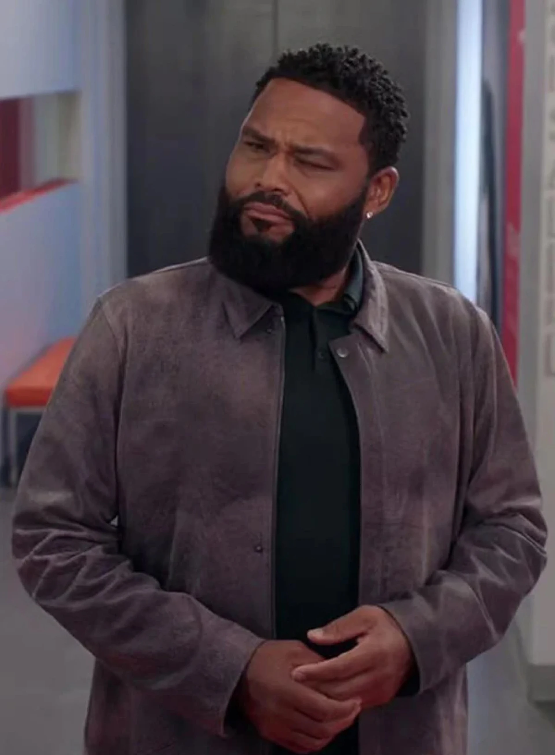 Anthony Anderson Leather Jacket