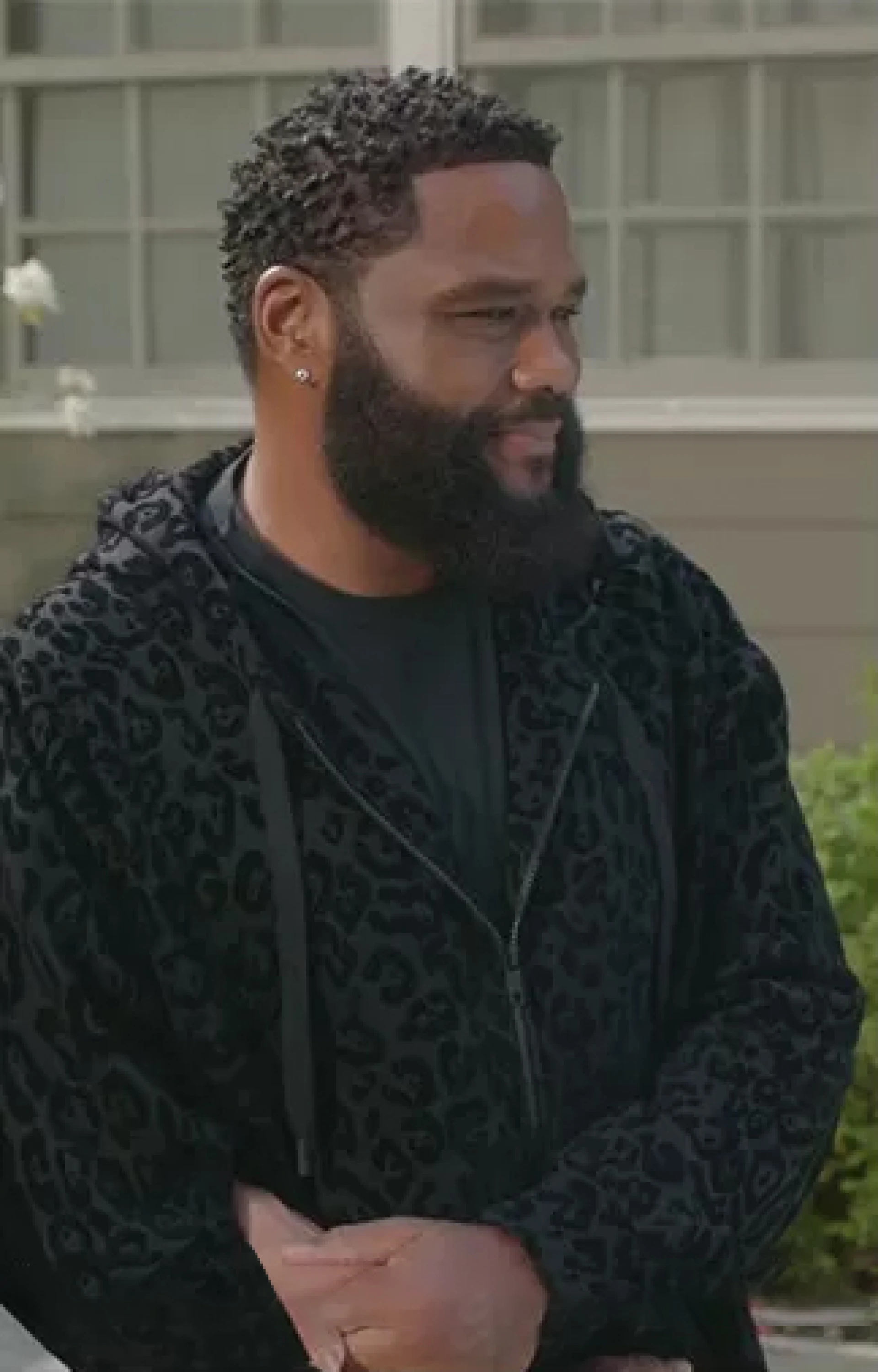 Black Leopard Hoodie