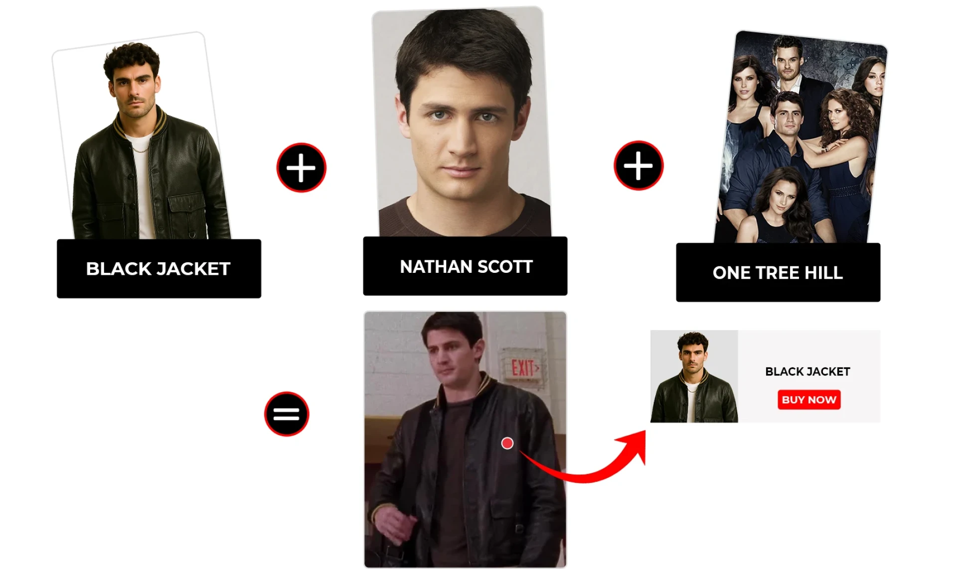 One Tree Hill Season 6 Episode 24 Nathan Scott Leather Jacket
