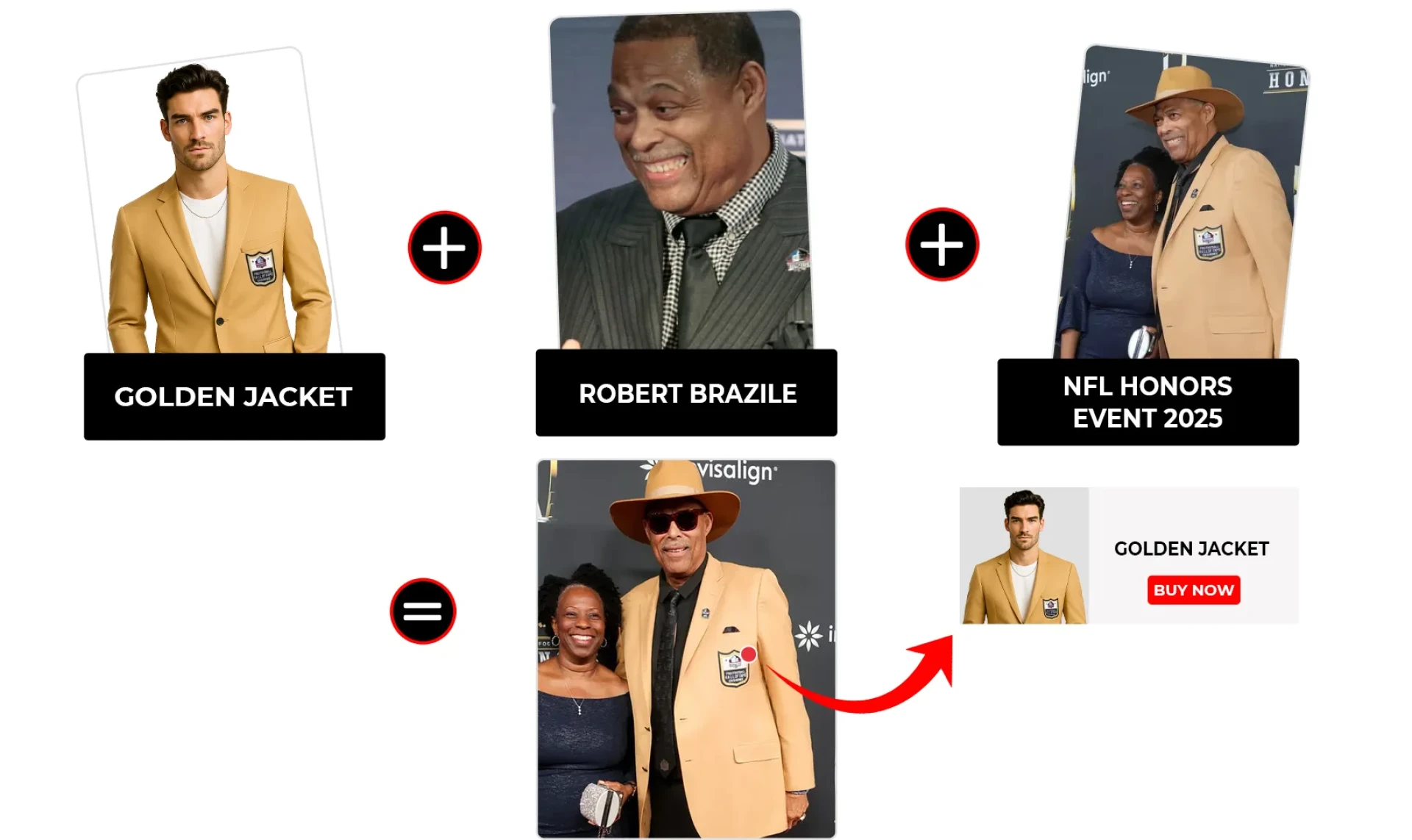 Robert Brazile Honors Legacy in Hall of Fame Gold Jacket at NFL Honors 2025