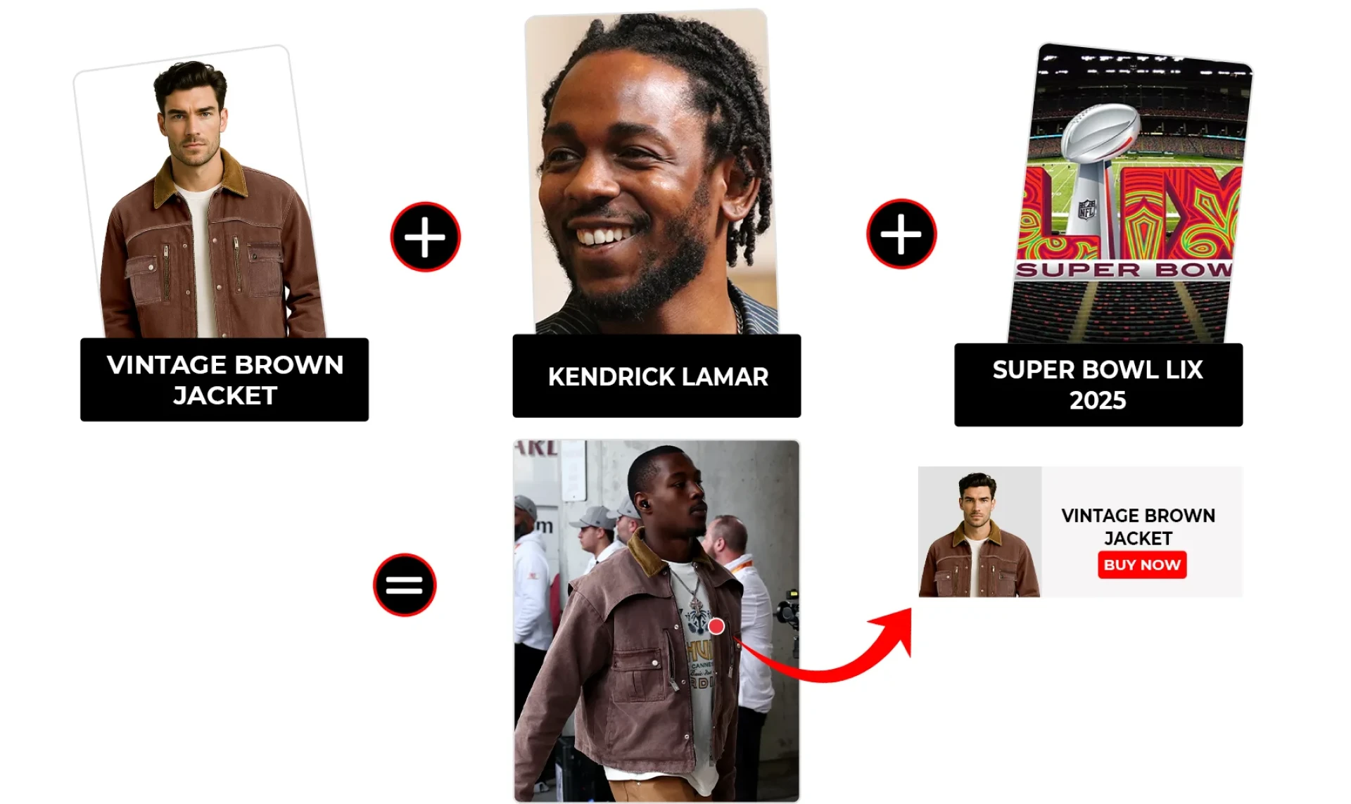 Chamarri Conner Stylish Brown Hopkins Work Jacket Arriving At Super Bowl LIX 2025