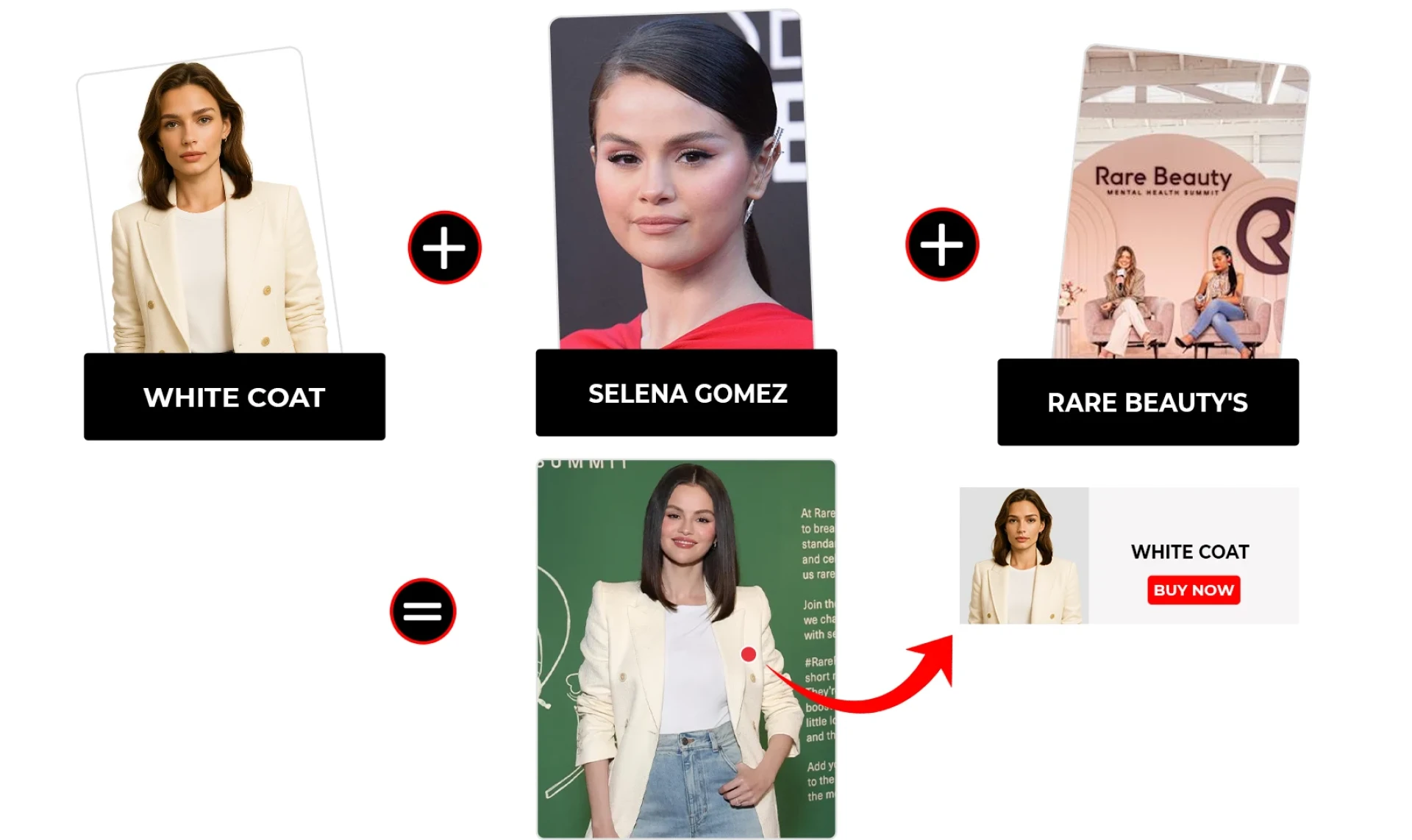 Selena Gomez Shines in Cream Blazer at Rare Beauty 4th Annual Mental Health Summit