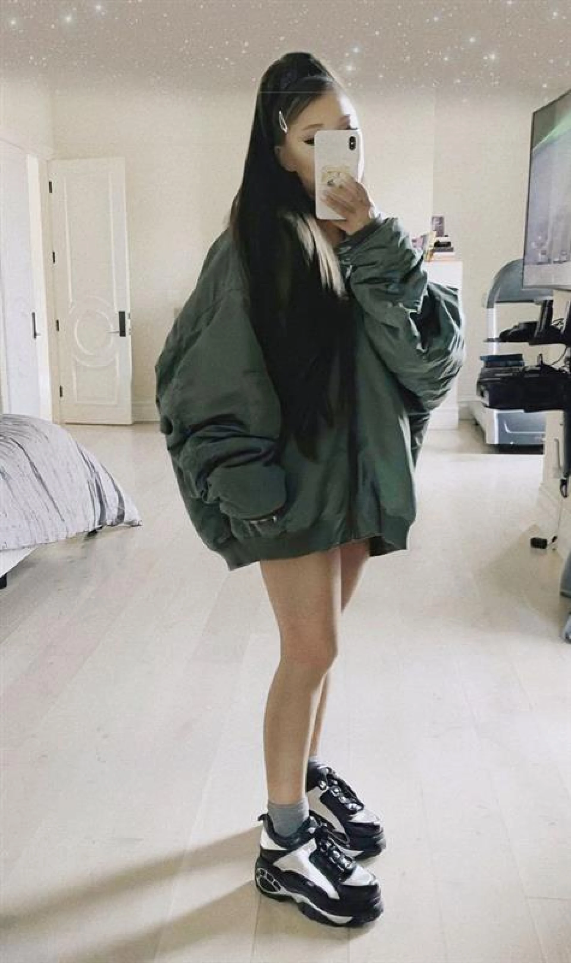 Ariana Grande Oversized Hoodie Jacket