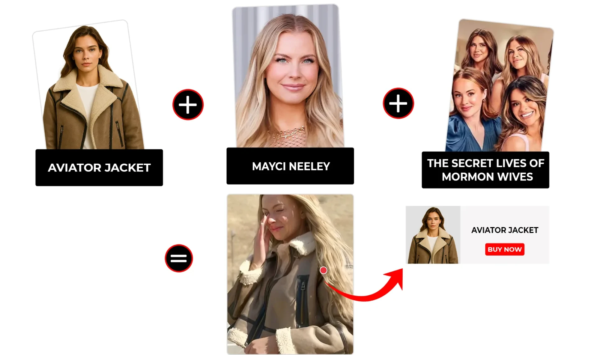 The Secret Lives Of Mormon Wives Season 2 Episode 10 Mayci Neeley Brown Sherpa Jacket