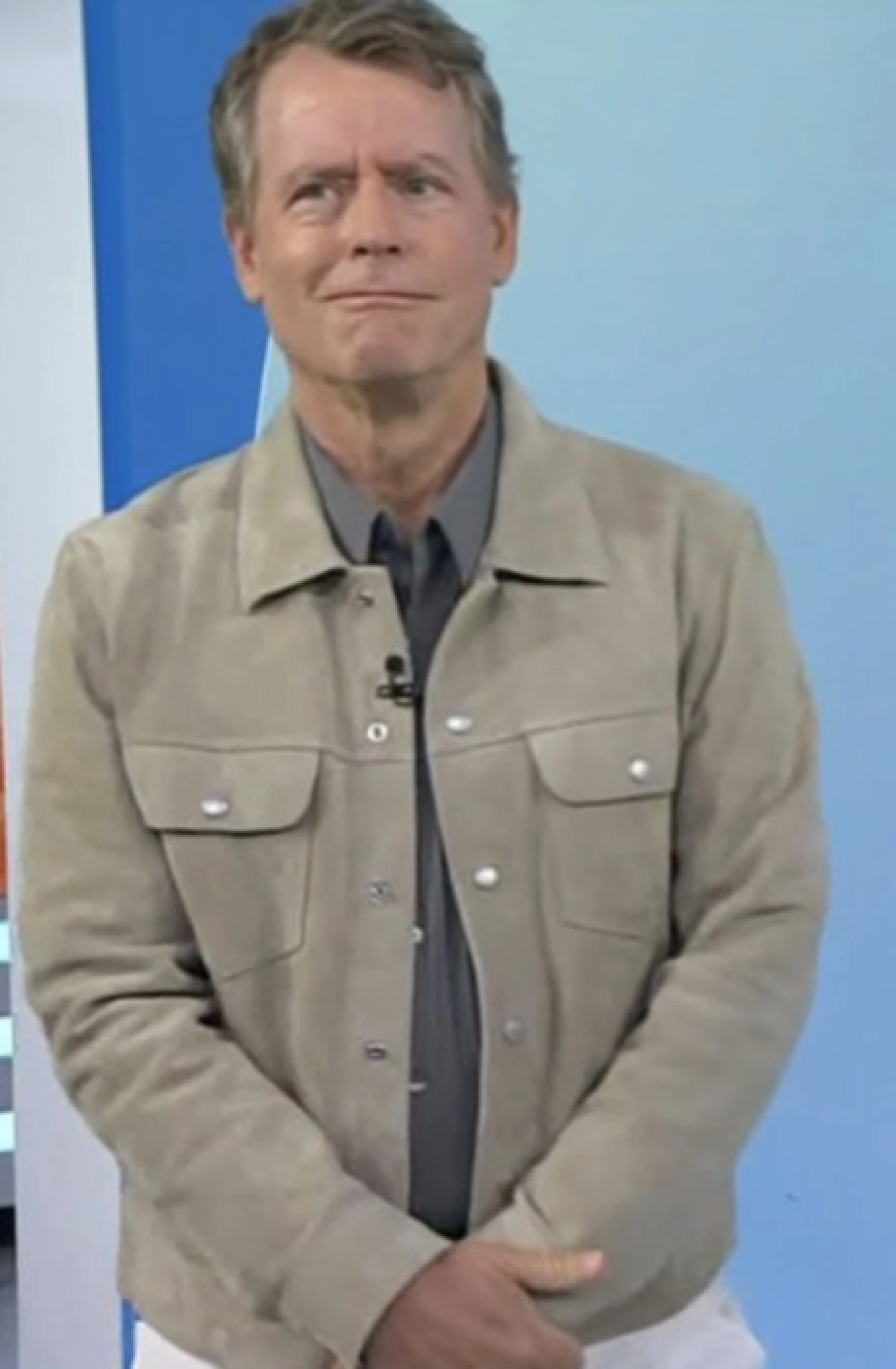 Greg Kinnear Suede Jacket