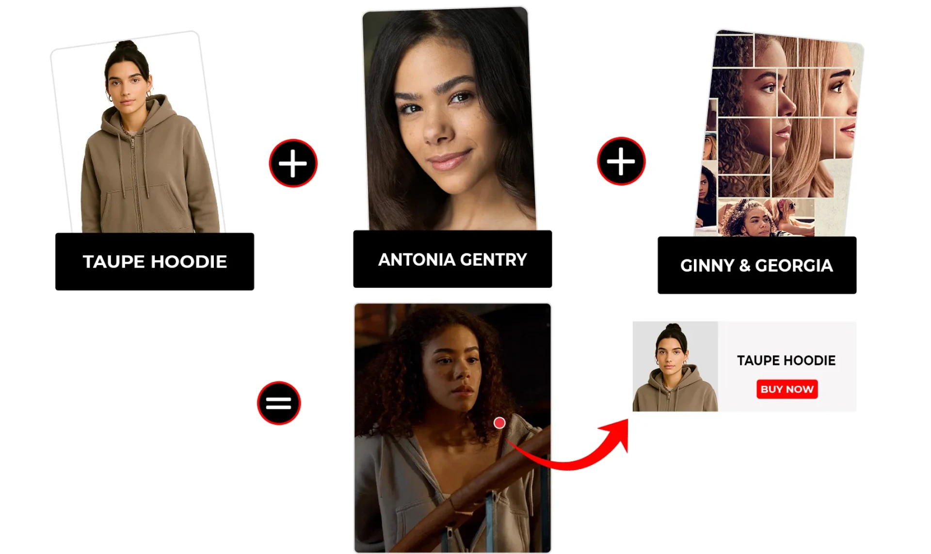 Ginny and Georgia Season 3 Episode 6 Ginny Miller Oversized Zip Hoodie