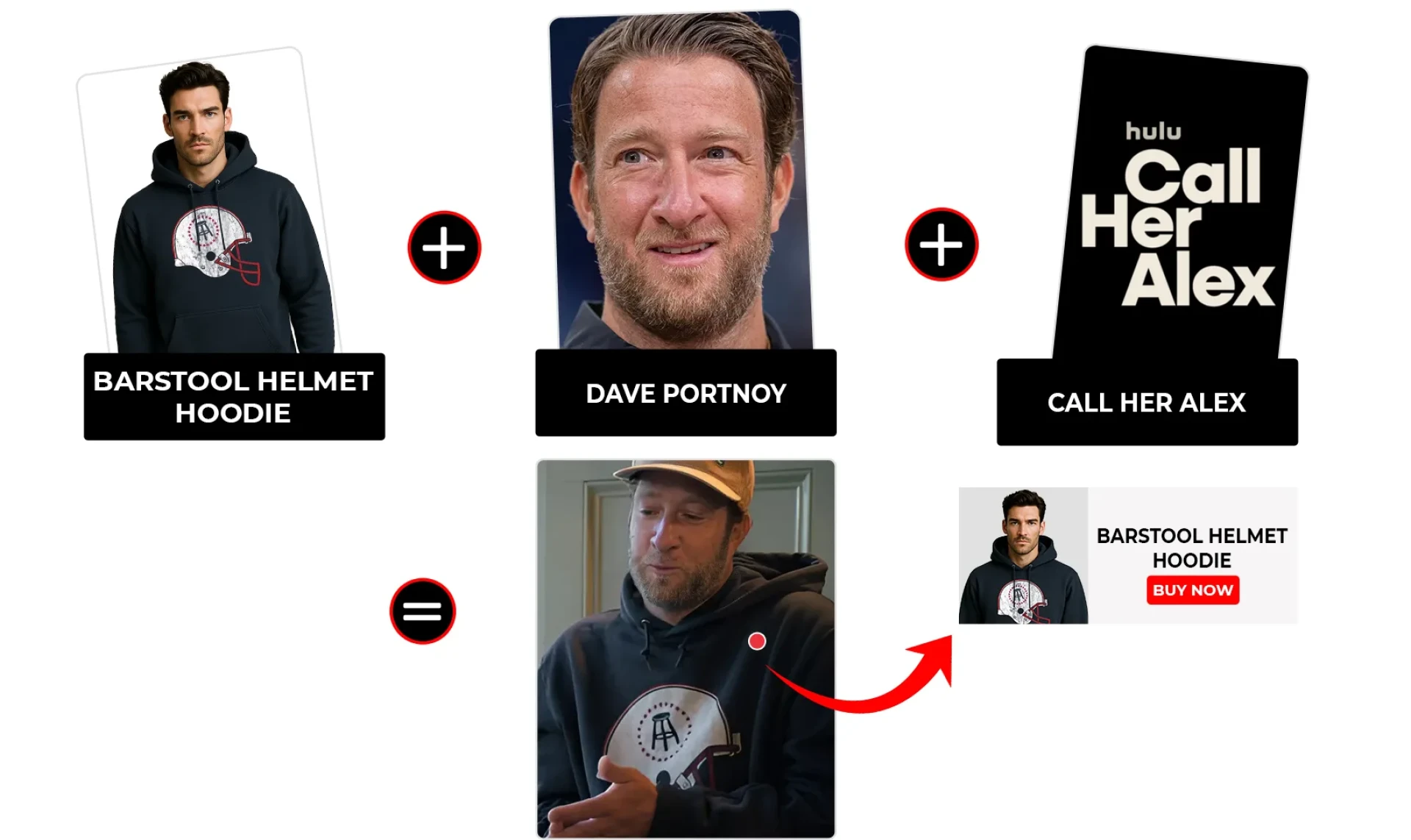 Call Her Alex Season 1 Episode 2 Dave Portnoy Navy Helmet Hoodie
