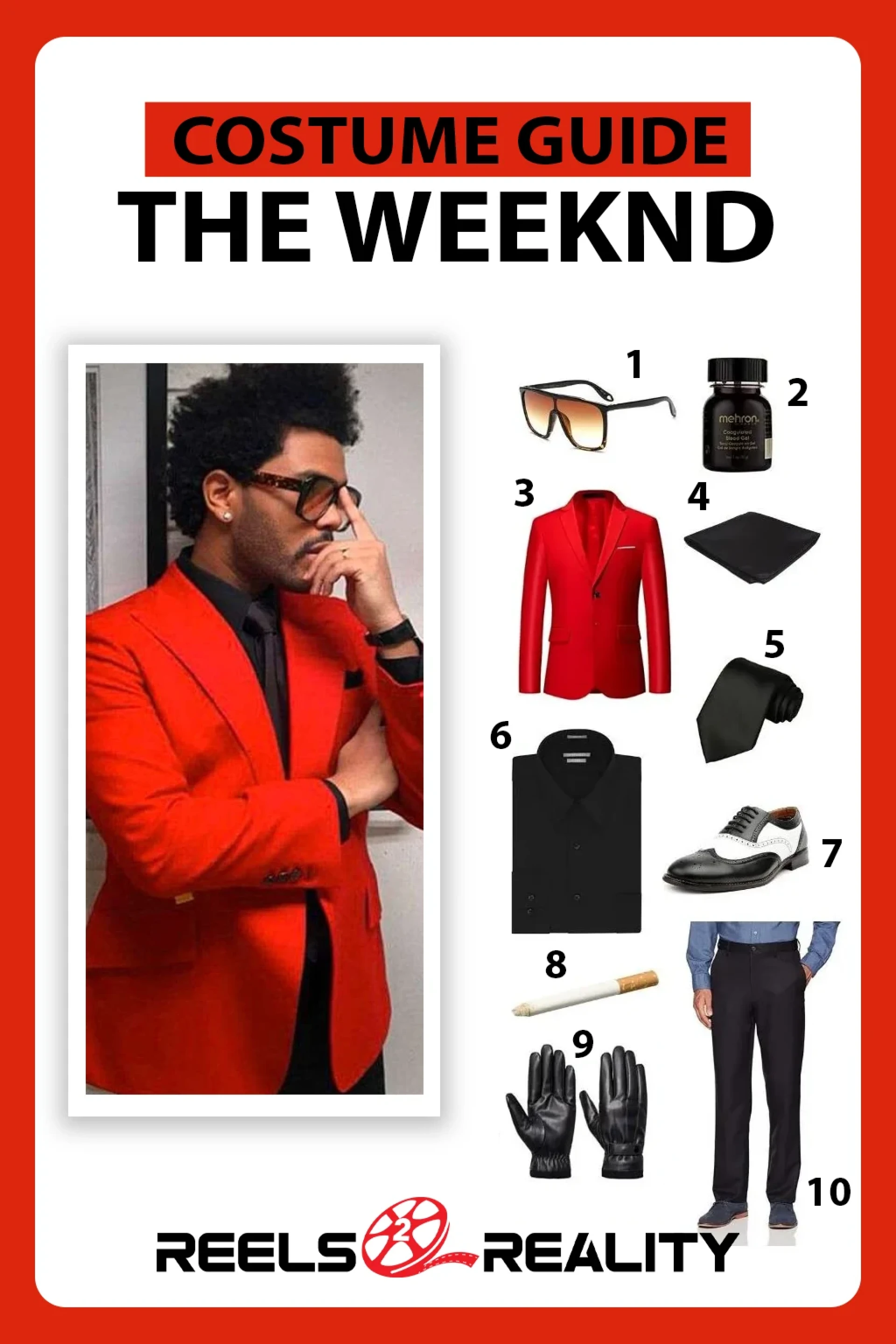The Weeknd Costume