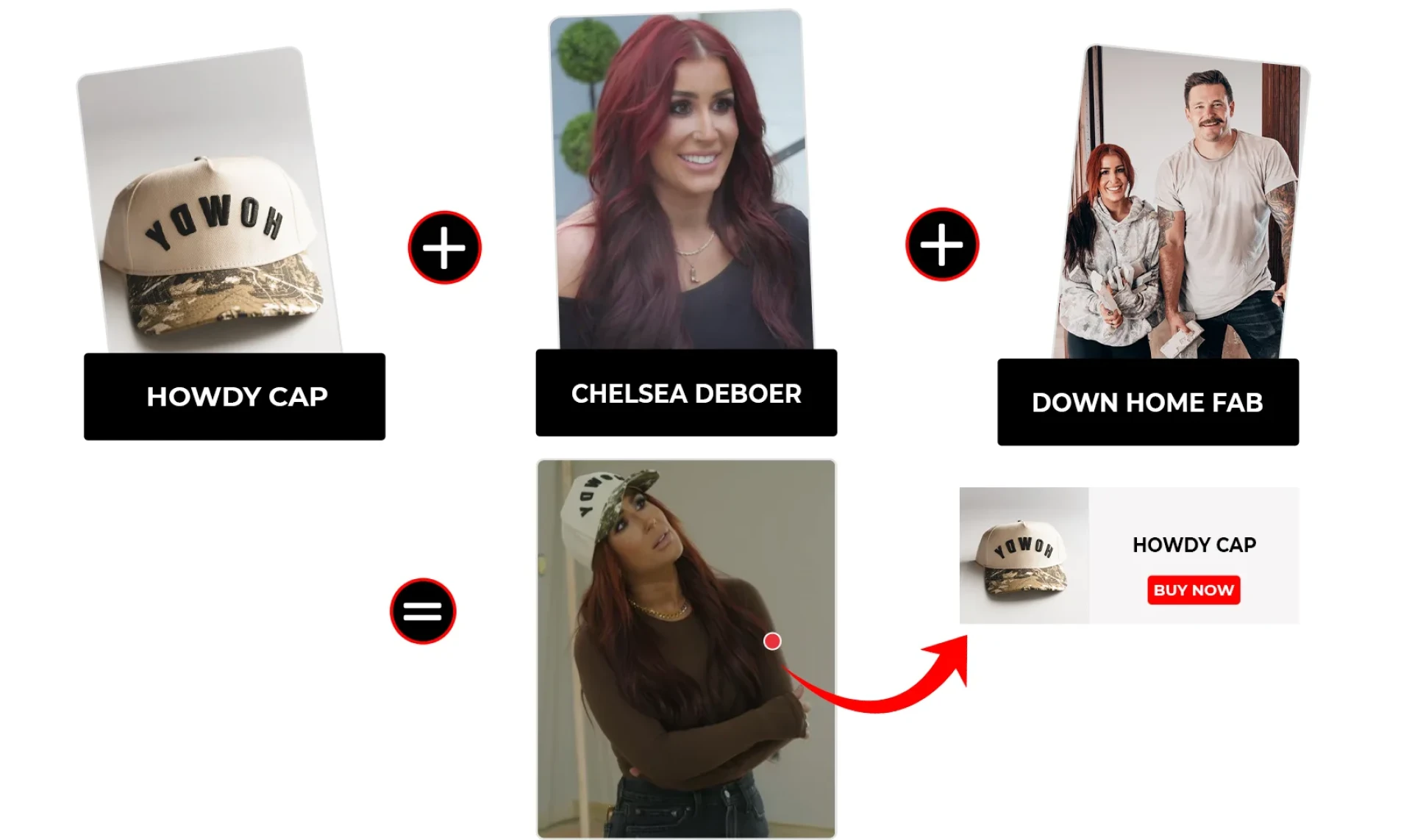Down Home Fab Season 3 Episode 4 Chelsea DeBoer Camo Howdy Cap