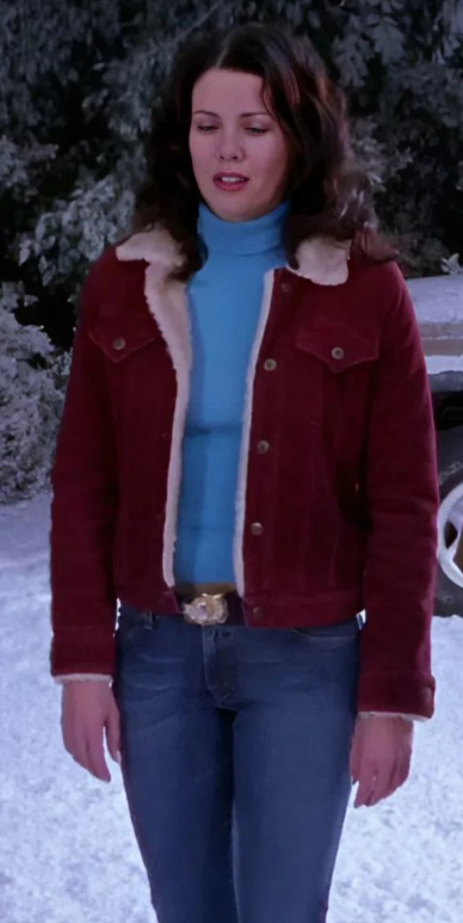 Red Sherpa Jacket