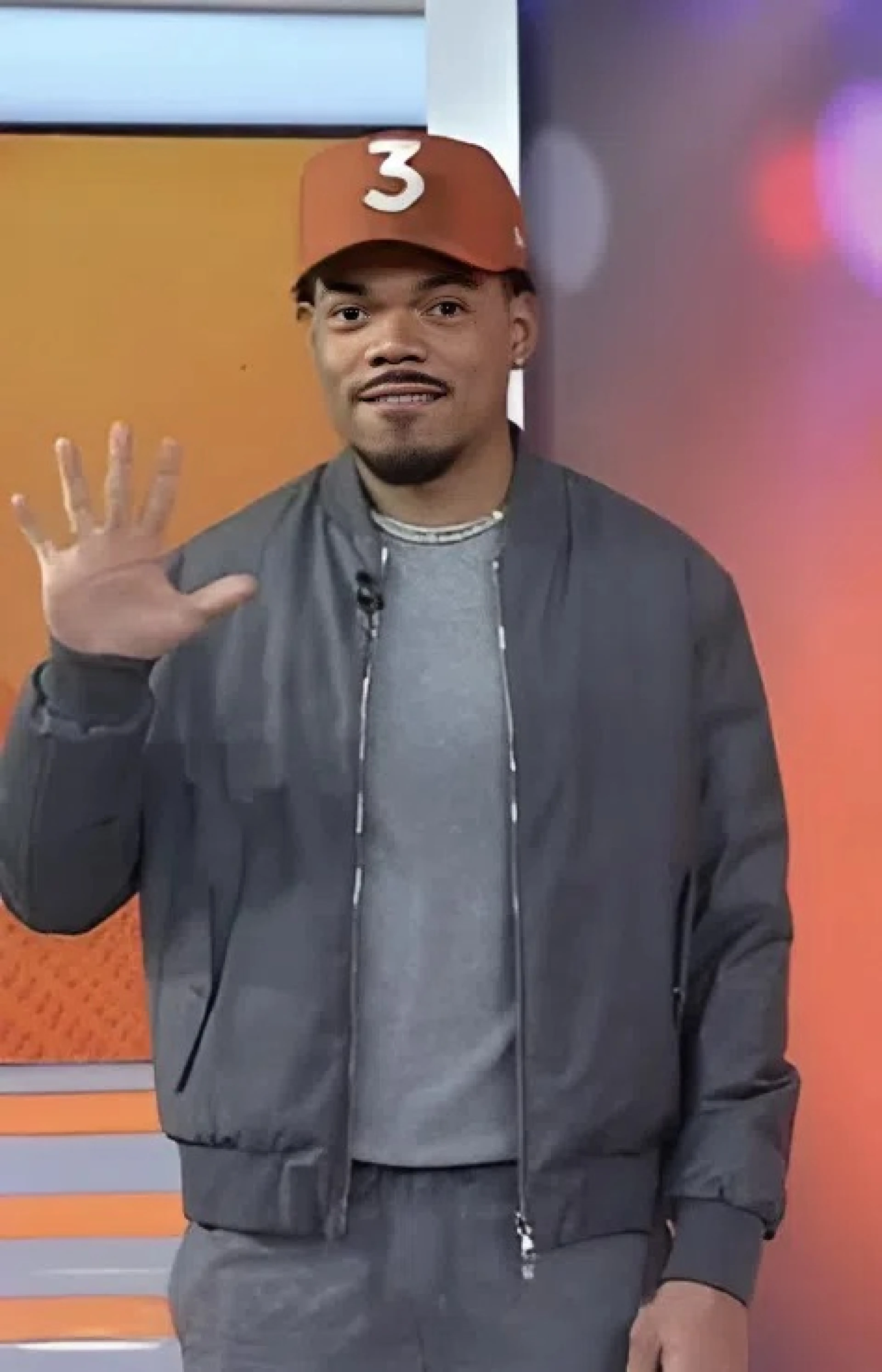 Chance the Rapper Grey Bomber Jacket