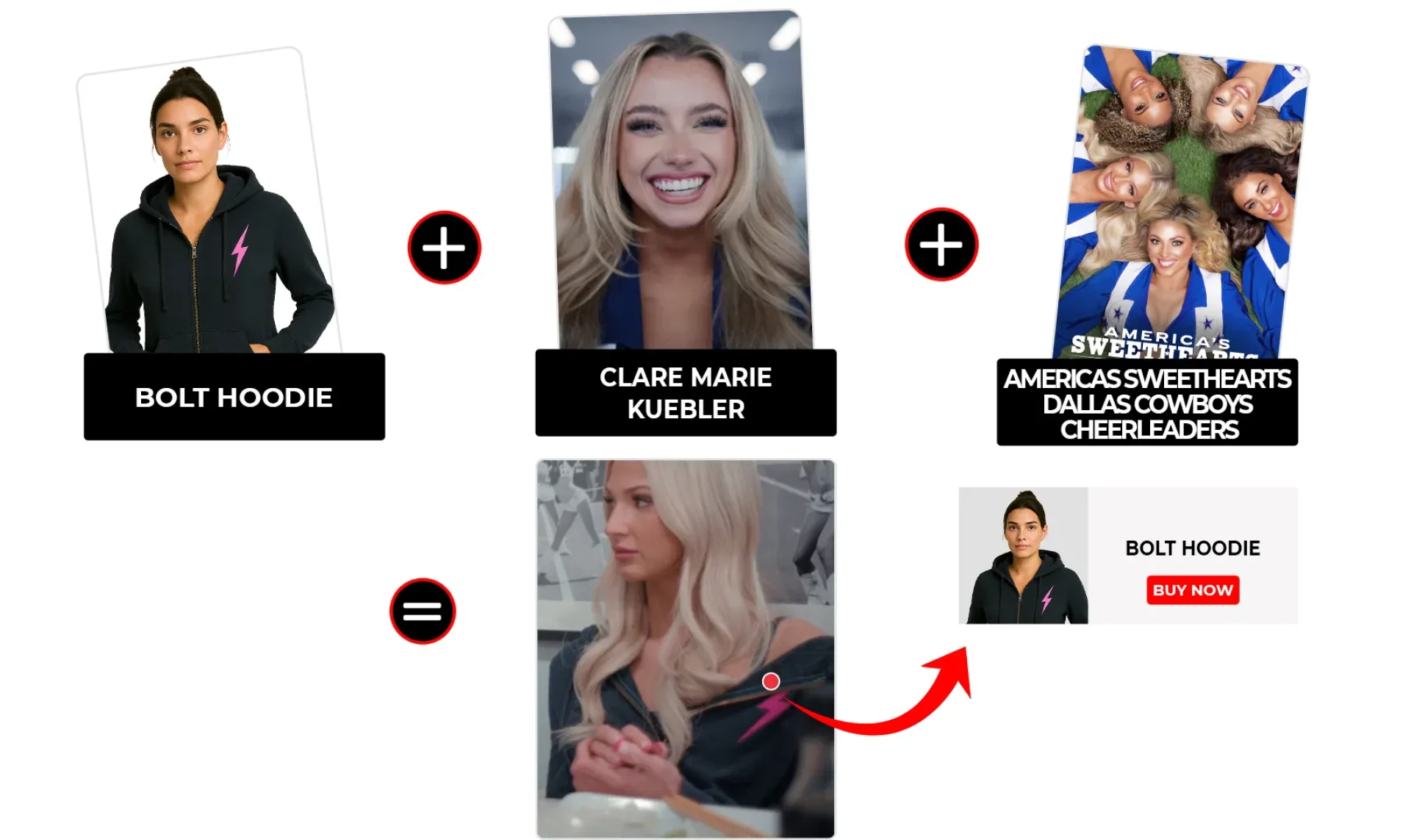 Americas Sweethearts Dallas Cowboys Cheerleaders Season 2 Episode 6 Marie Lightning Bolt Hoodie