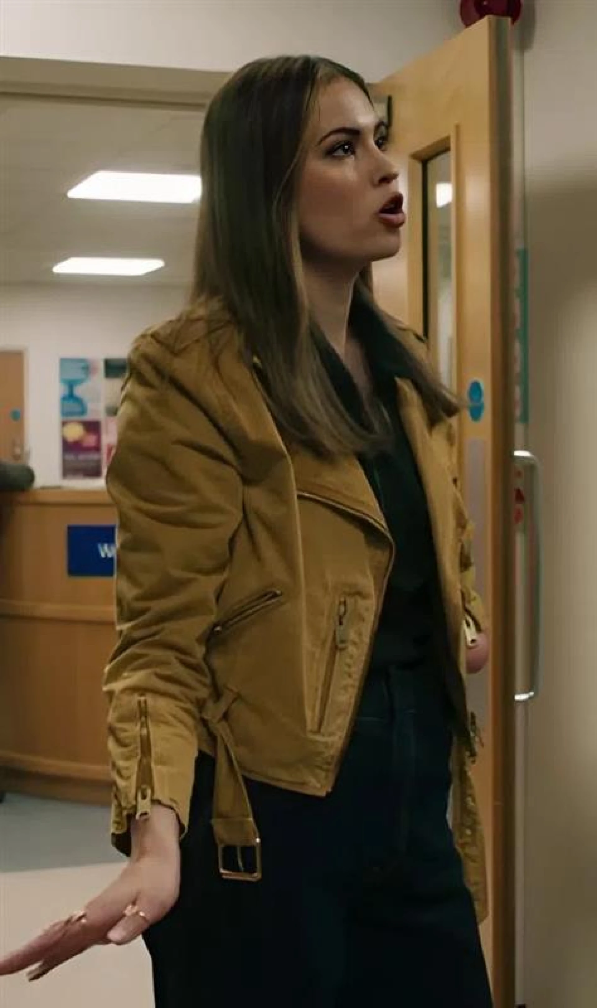 Yellow Zip Jacket