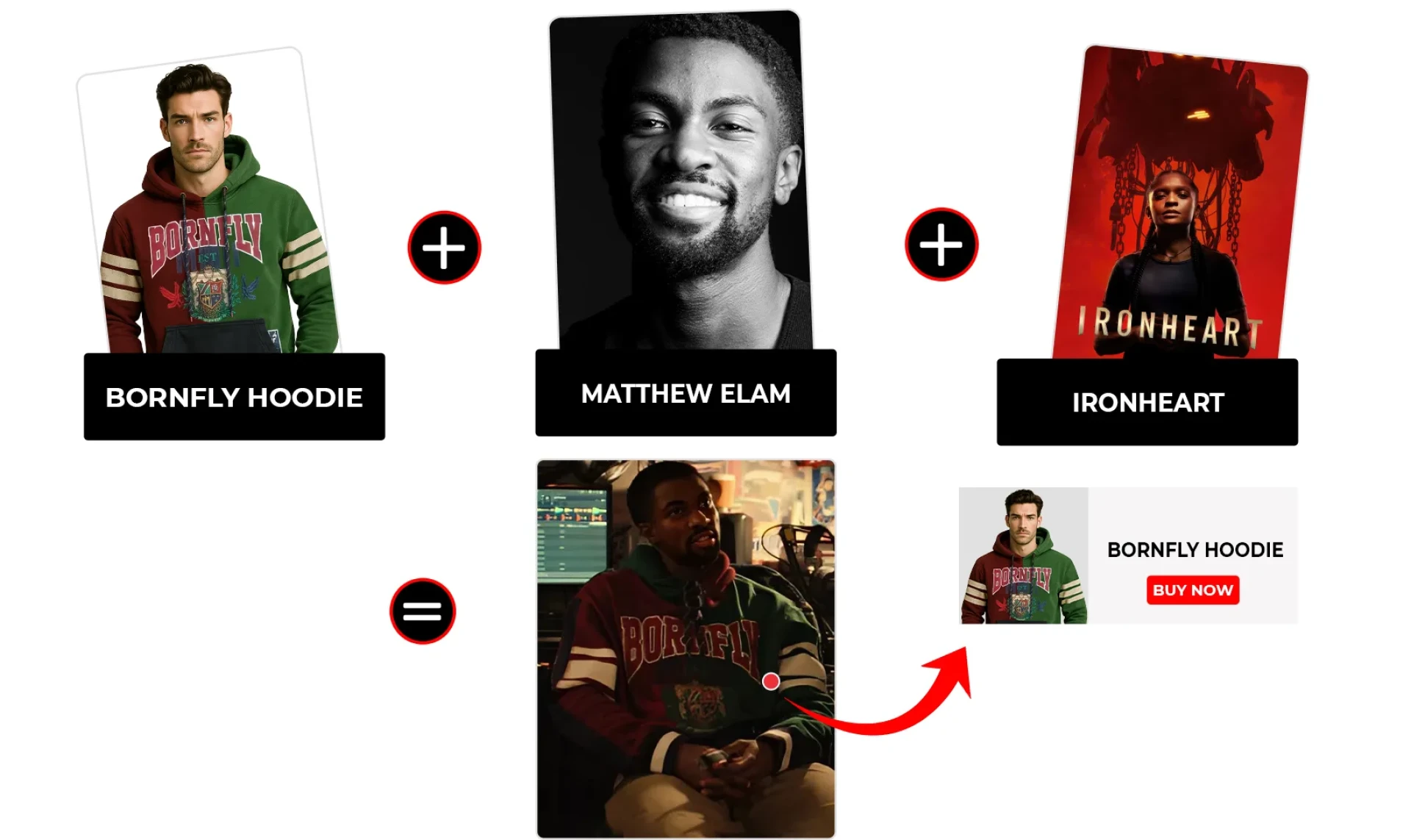 Ironheart Season 1 Episode 4 Xavier Washington Graphic Bornfly Hoodie