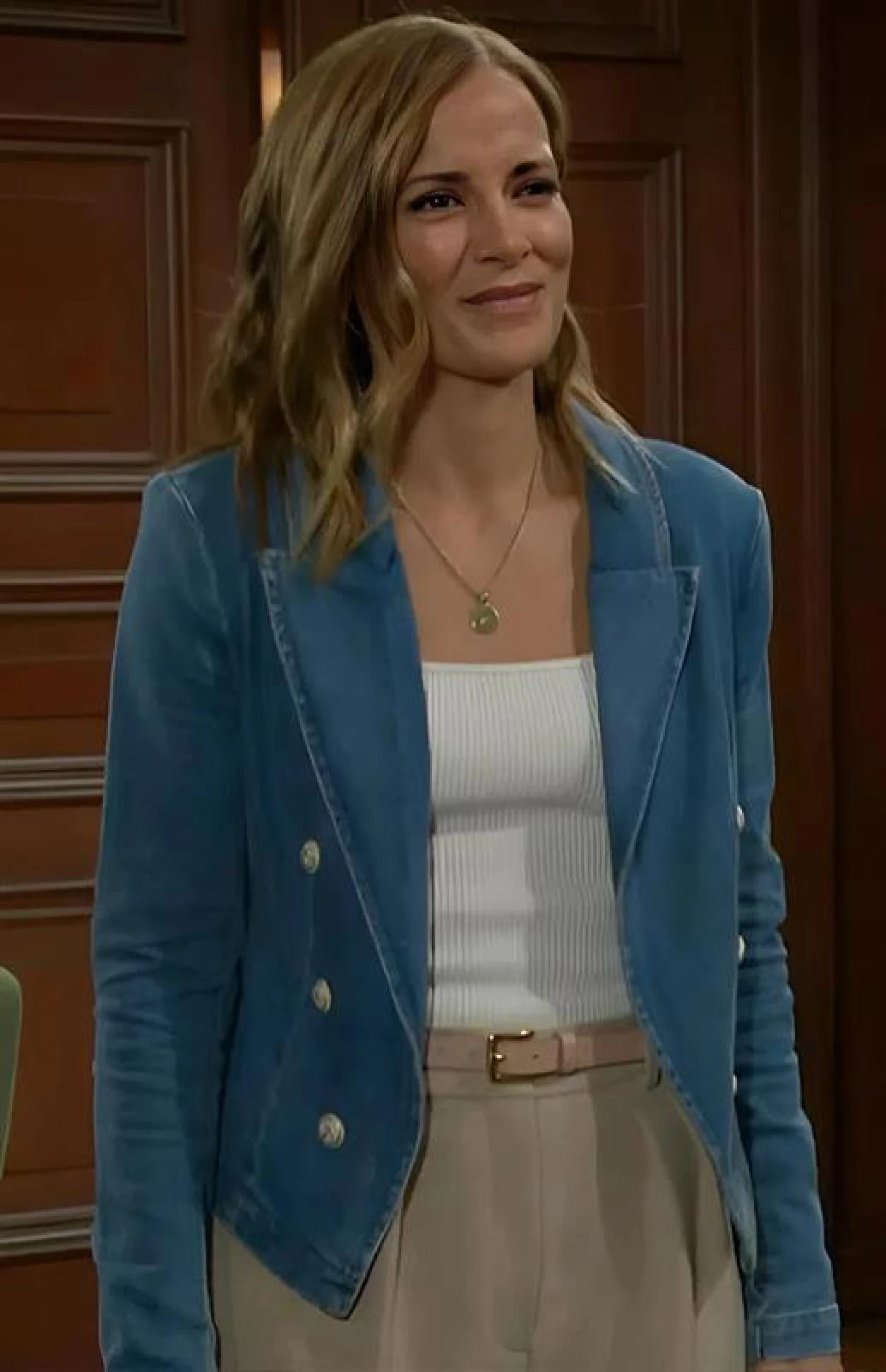 Denim Blue Blazer