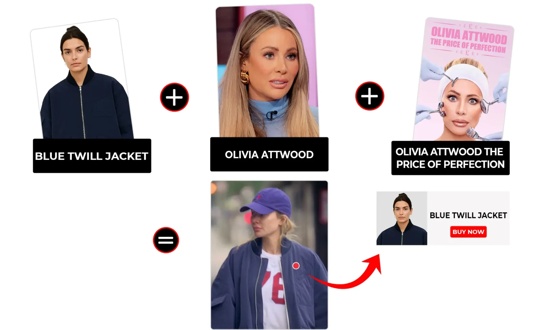Olivia Attwood Price of Perfection Season 2 Episode 3 Olivia Attwood Oversized Bomber Jacket
