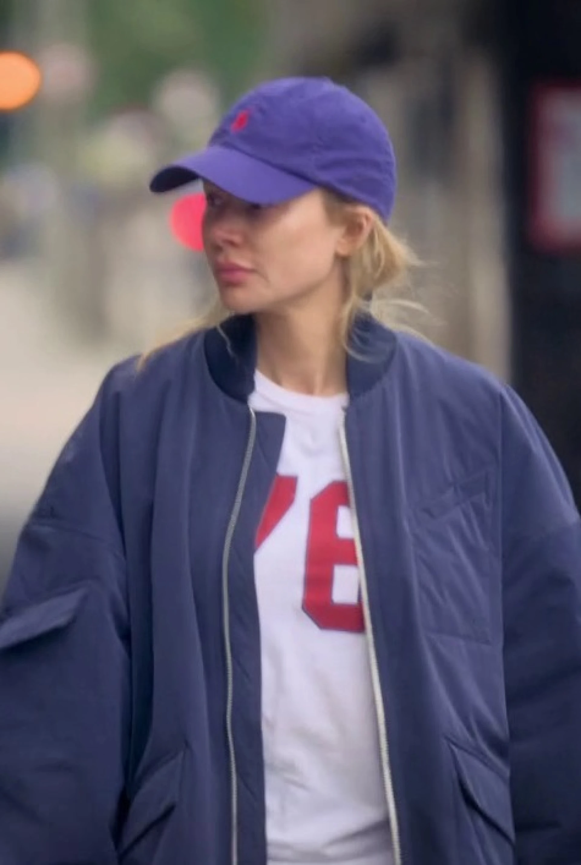 Oversized Bomber Jacket