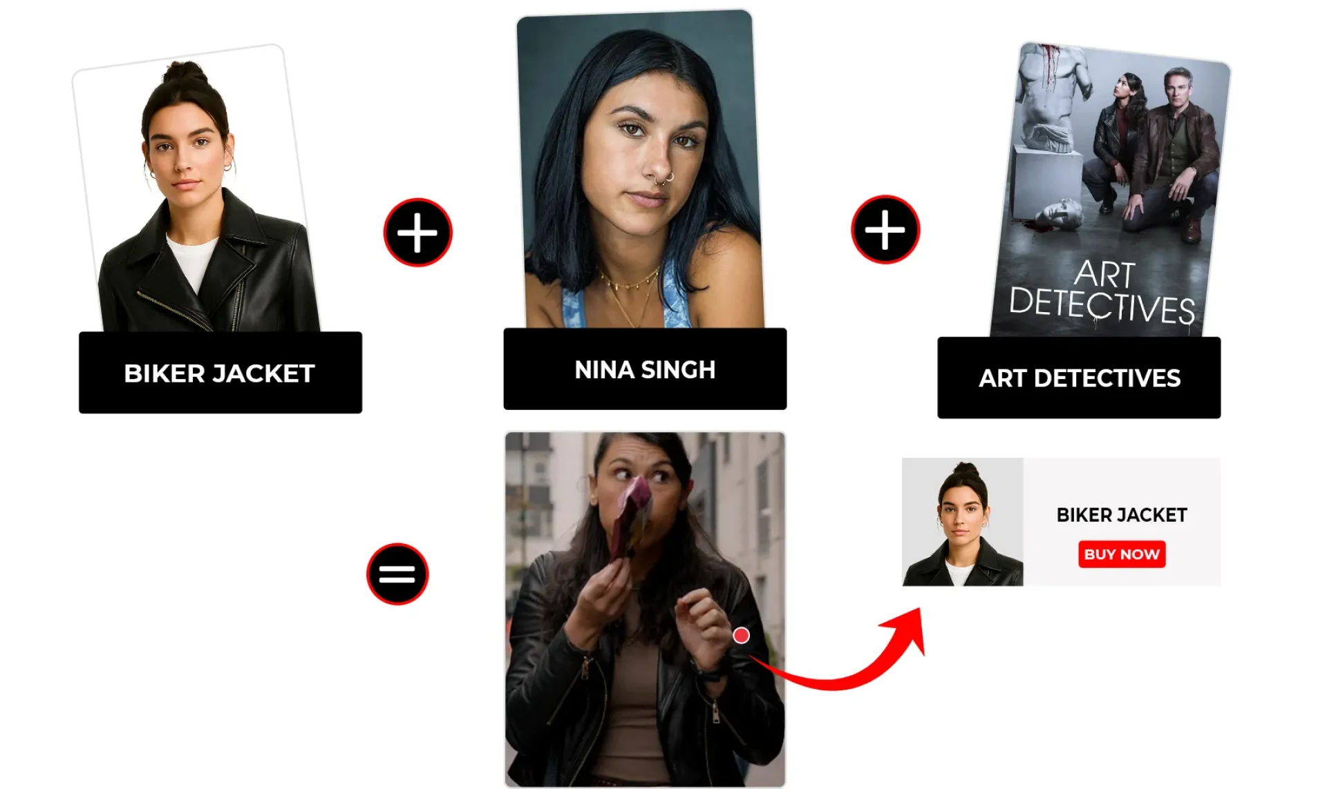Art Detectives Season 1 Episode 6 Shazia Malik Black Leather Jacket