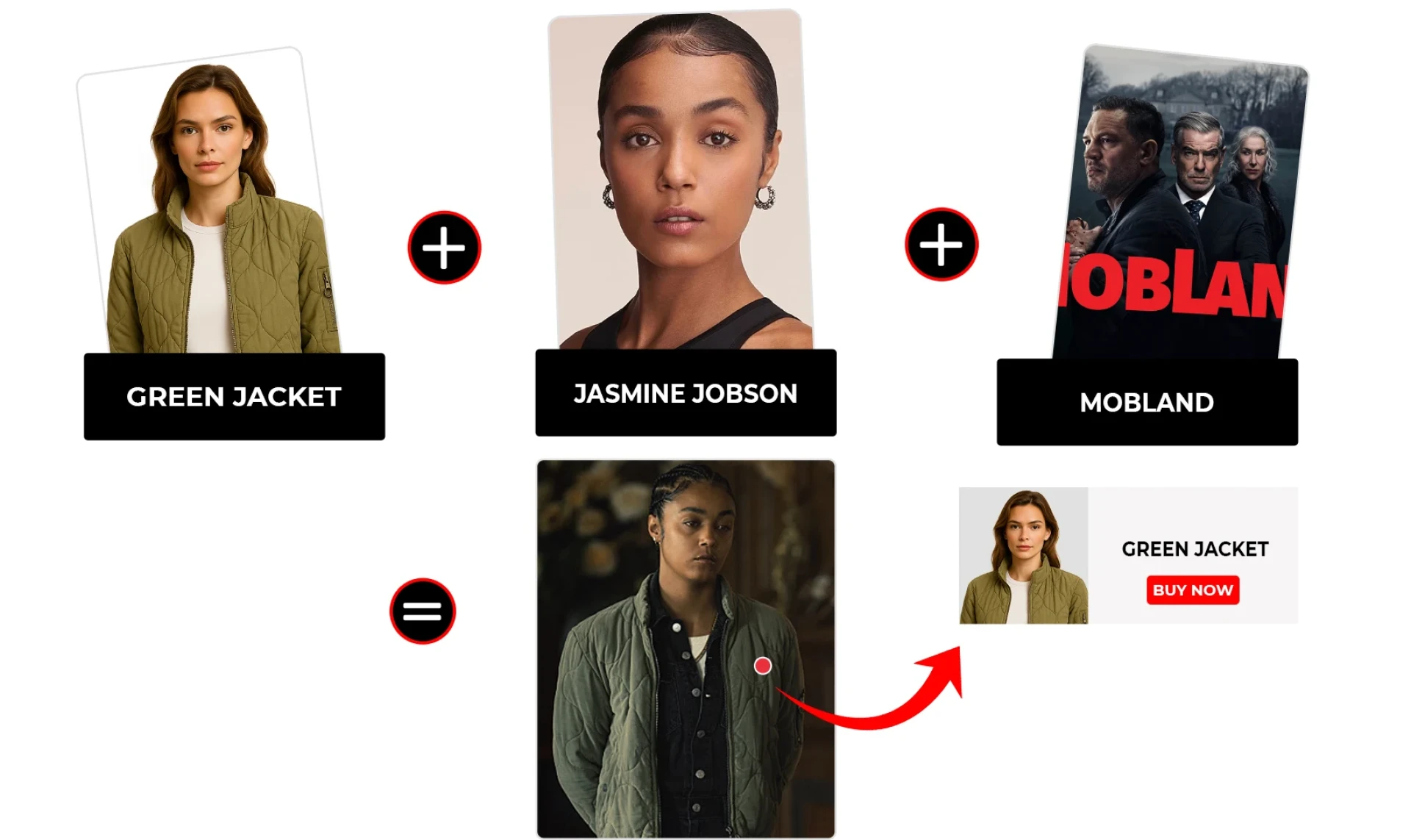 Mobland Season 1 Episode 6 Jasmine Jobson Classic Liner Jacket