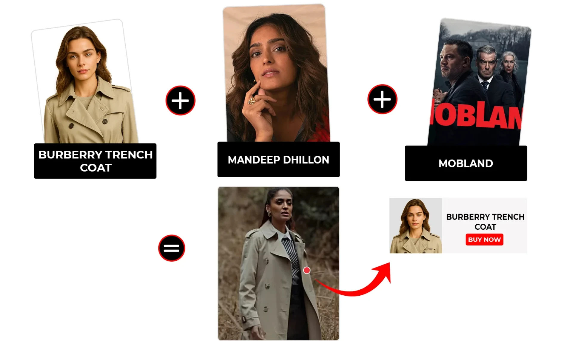 Mobland Season 1 Episode 10 Seraphina Harrigan Burberry Trench Coat