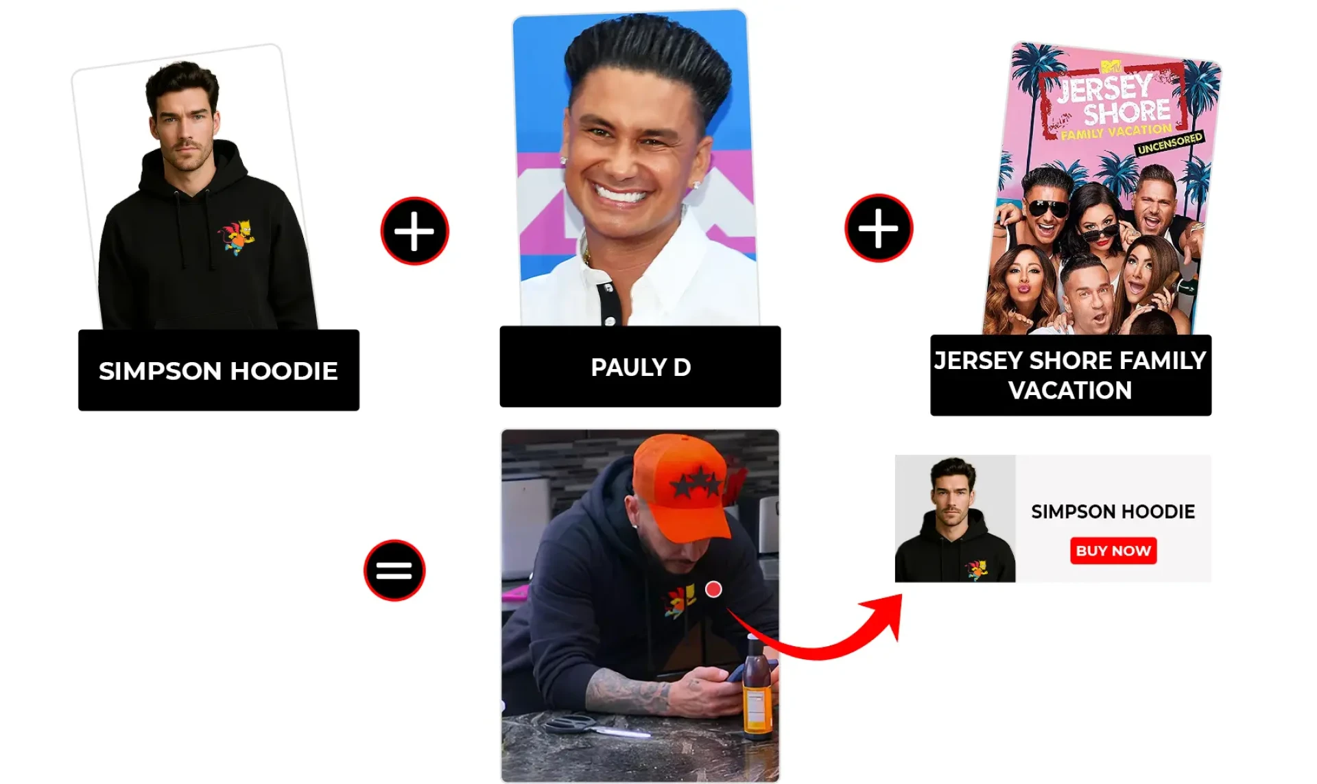 Jersey Shore Family Vacation Season 8 Episode 7 Pauly D The Simpsons Hoodie