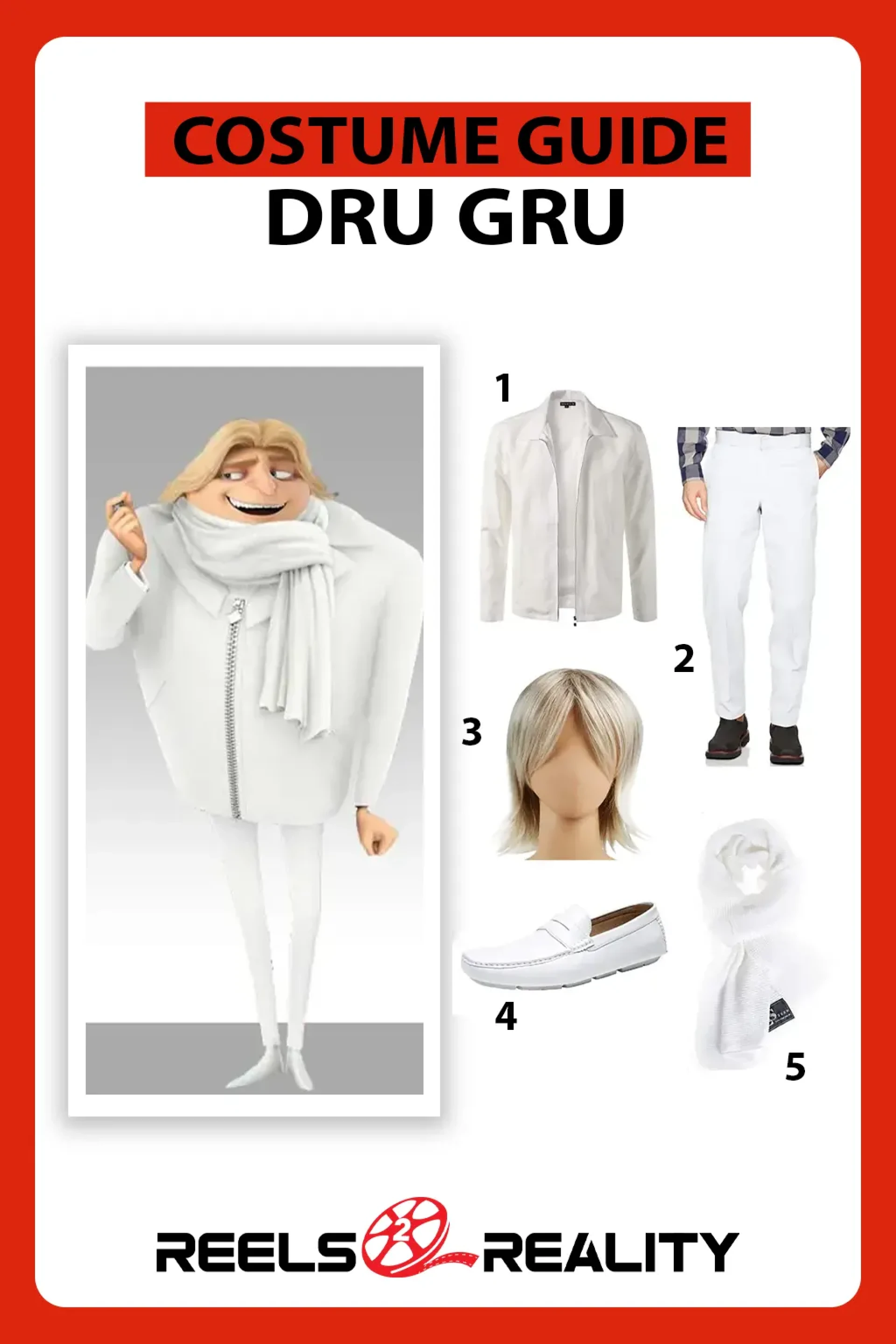 Dru Gru Costume