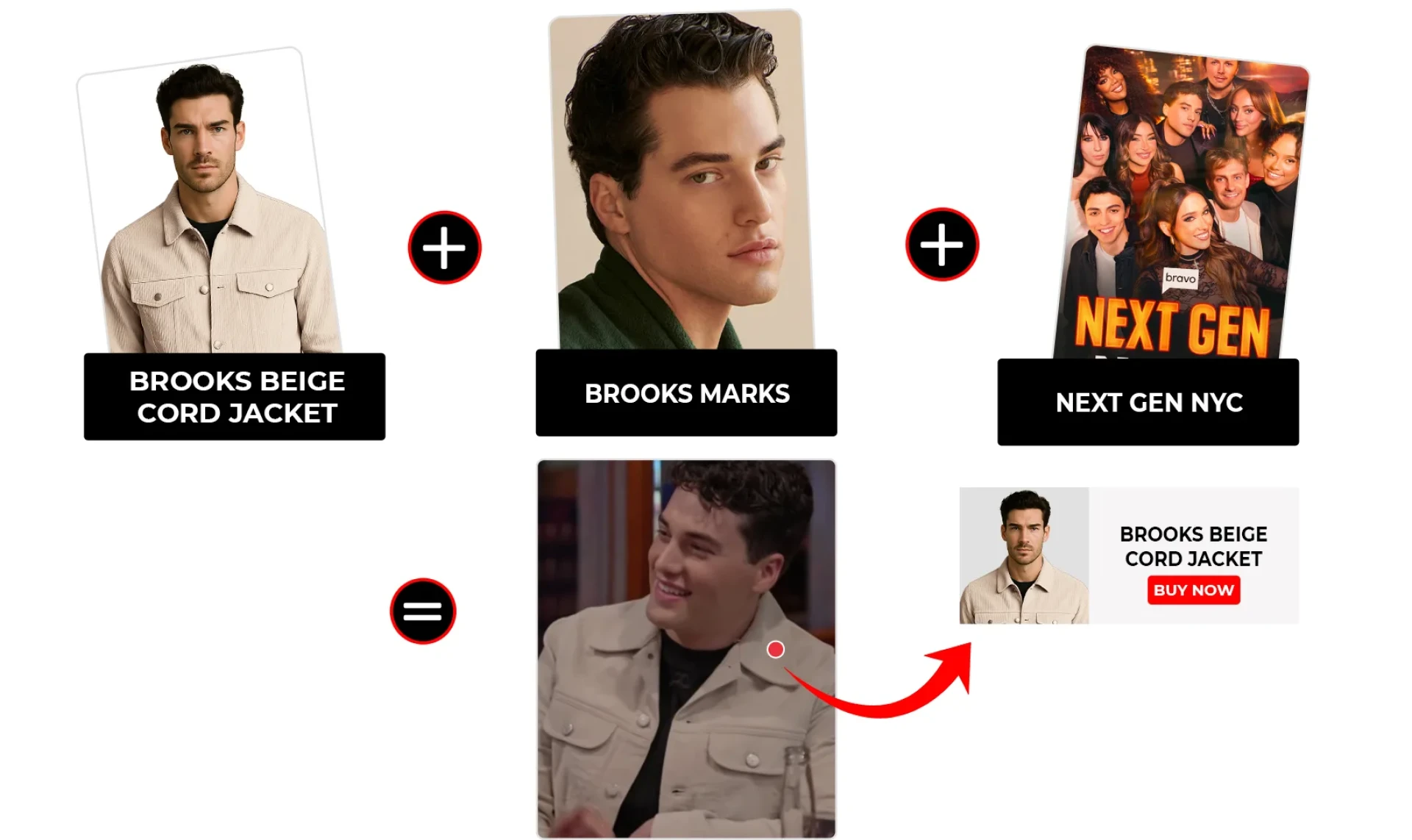 Next Gen Nyc Season 1 Episode 8 Brooks Marks Beige Cord Jacket