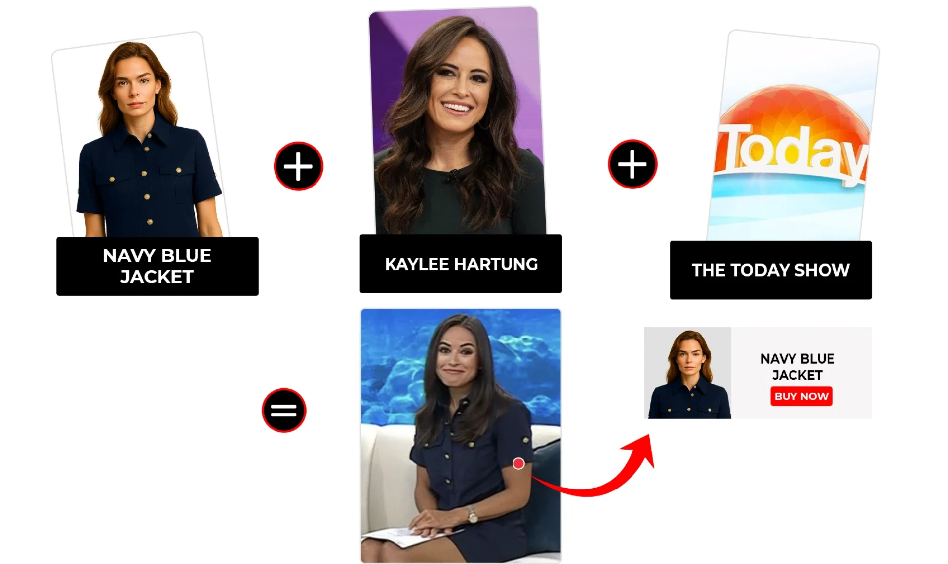 The Today Show July 2025 Kaylee Hartung Navy Blue Jacket