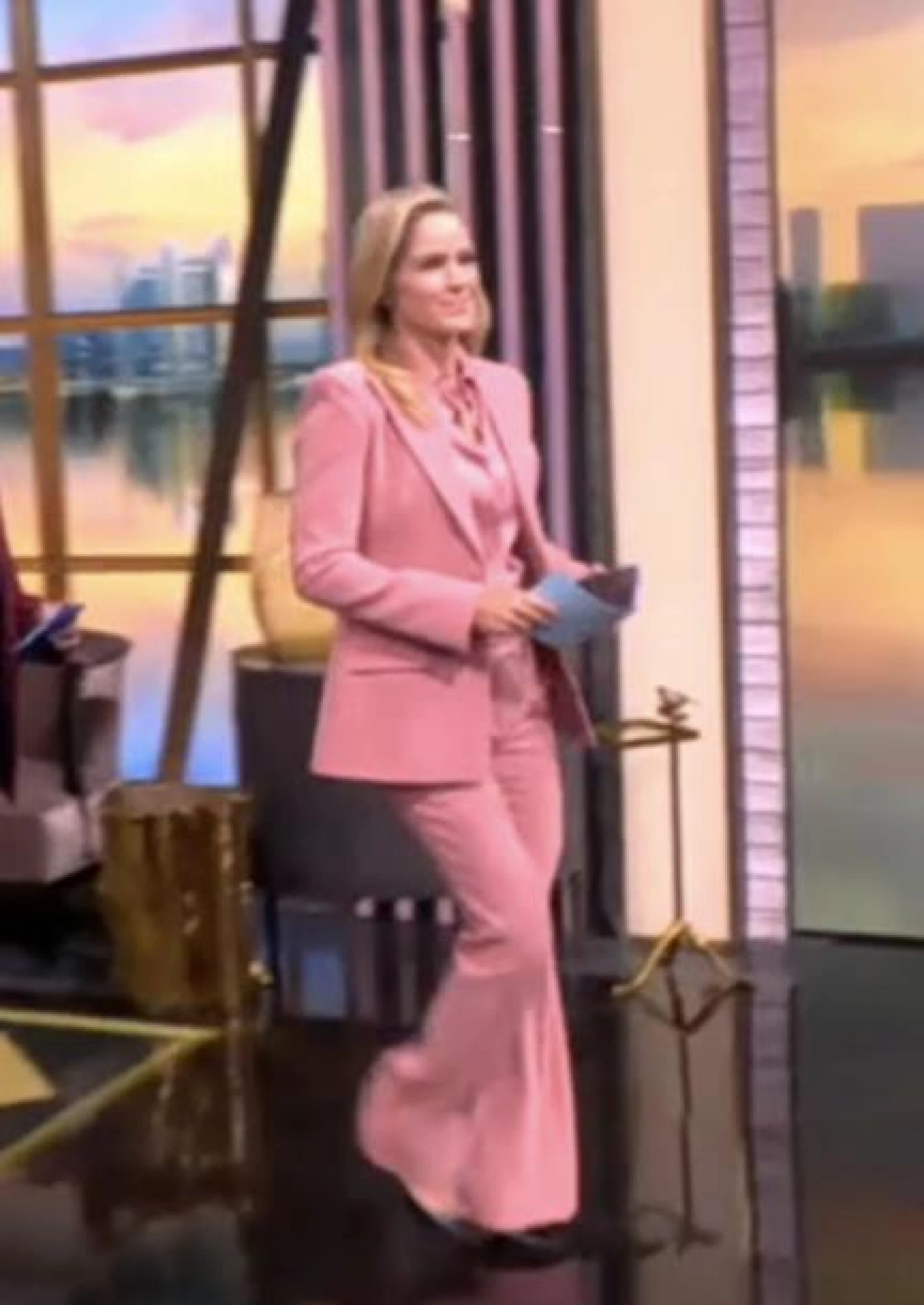 Casual Pink Blazer