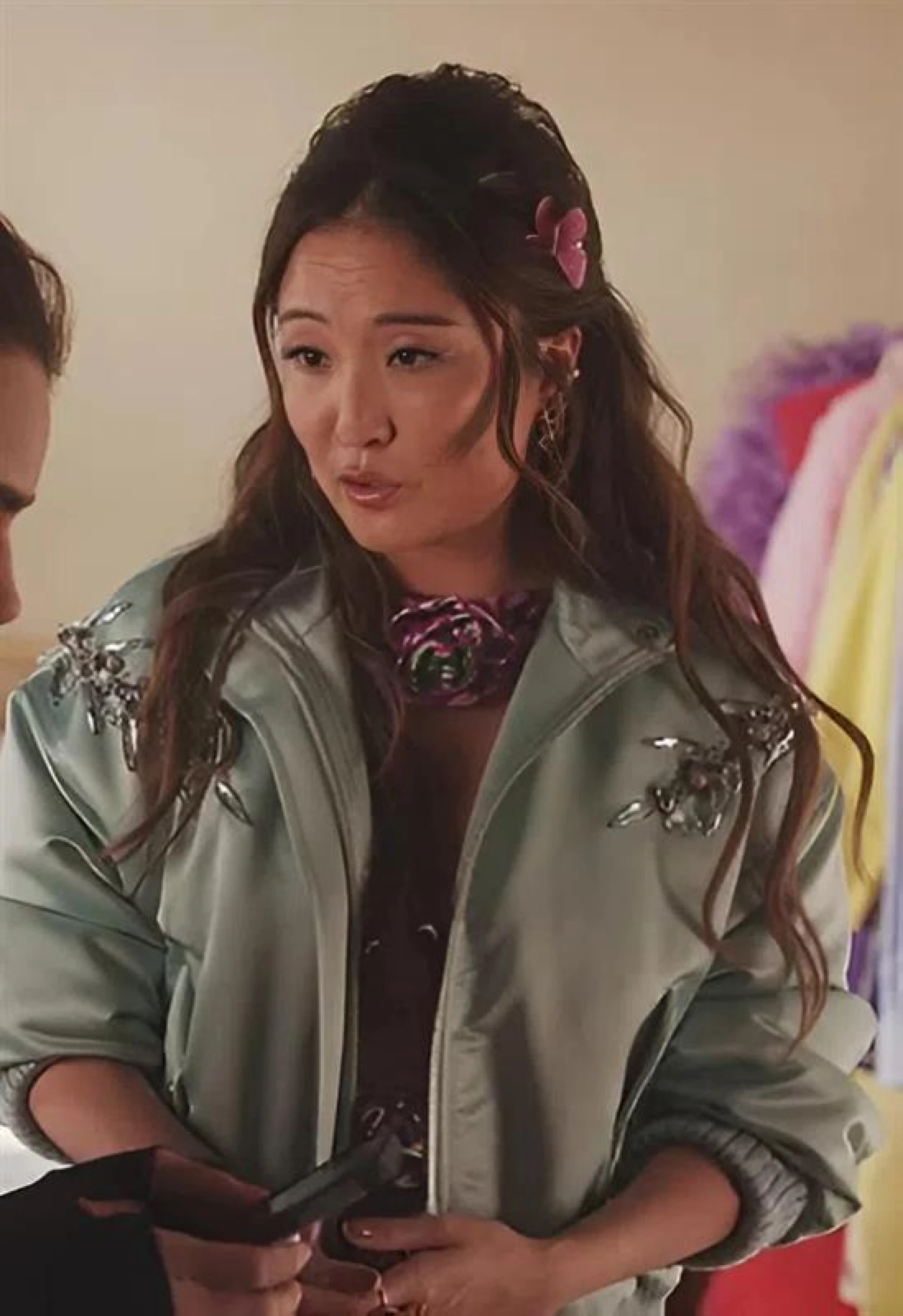 Satin Bomber Jacket