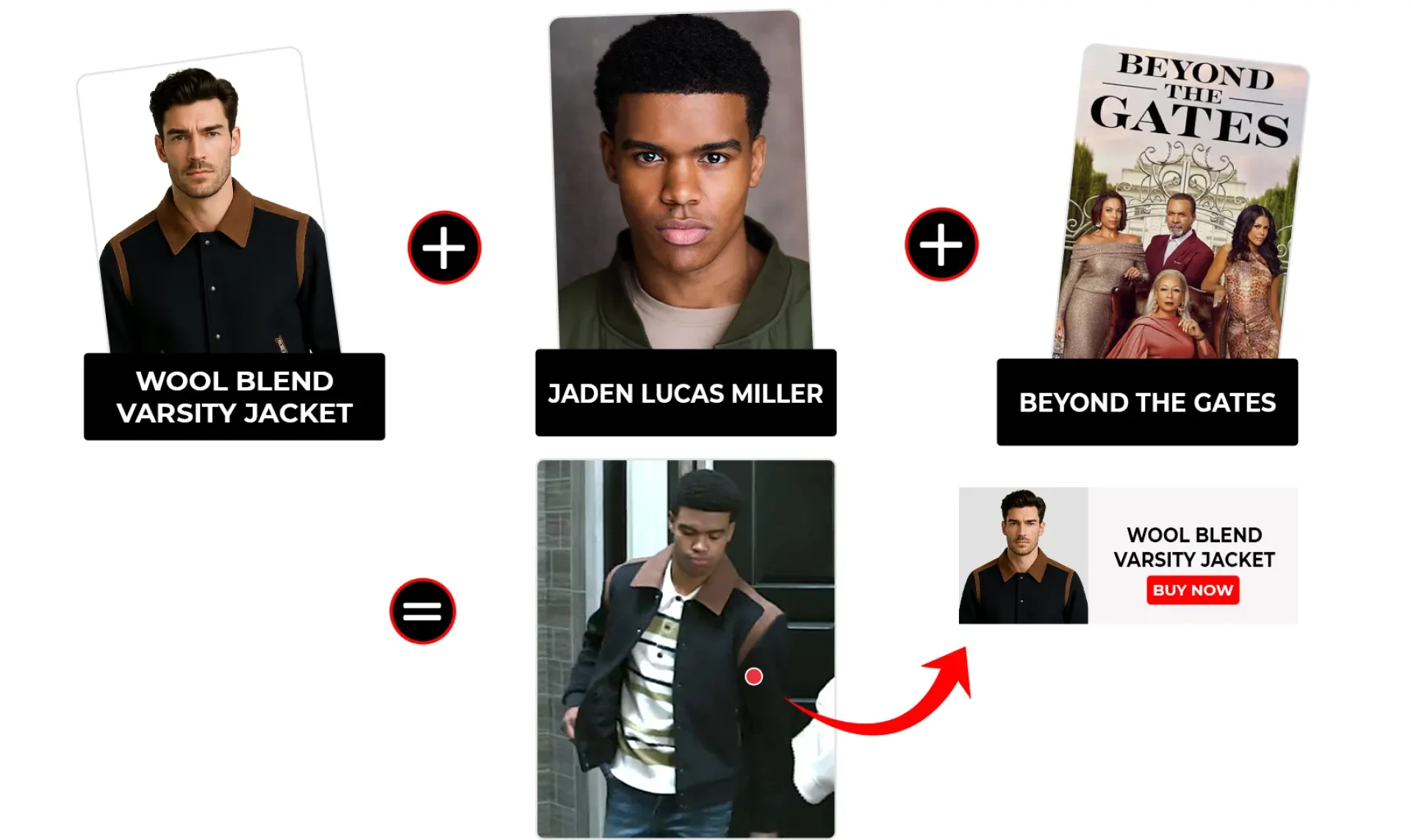 Beyond the Gates April 2025 Tyrell Richardson Suede Varsity Jacket