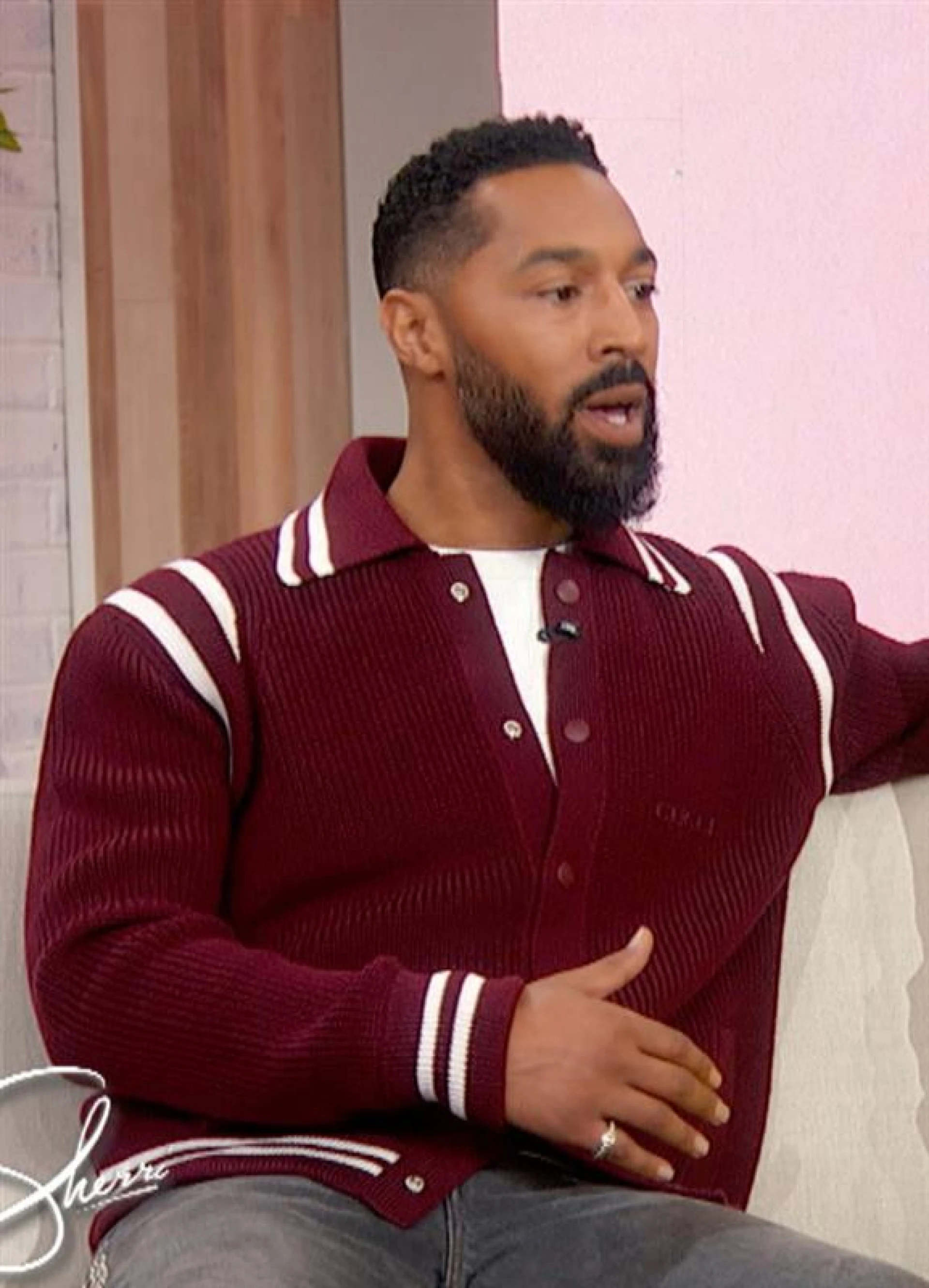 Burgundy Varsity Jacket