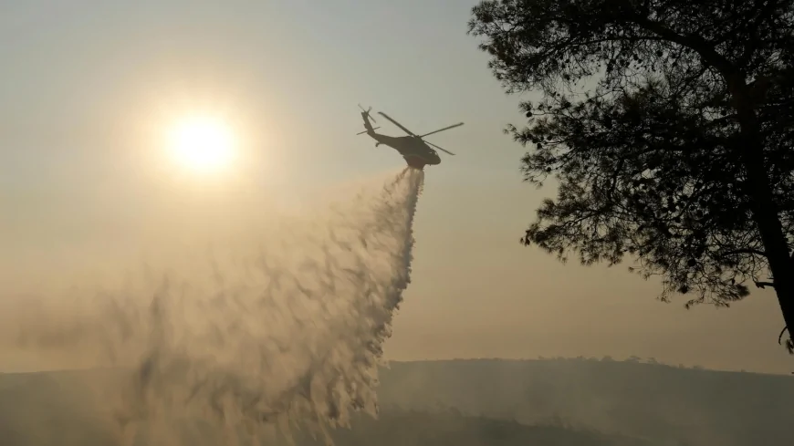 Massive wildfire destroys homes in Cyprus and 2 bodies found in burned-out car