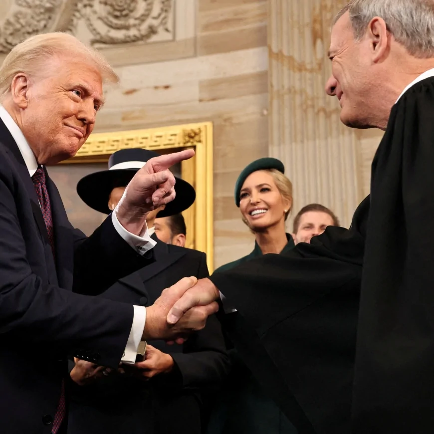 In Smithsonian Role, John Roberts Encounters History, Pandas and Trump