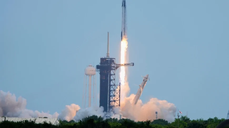 Astronauts launch to space station after sidelined by Boeing's troubled Starliner