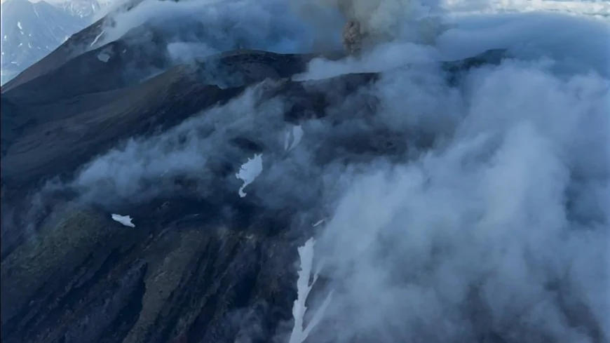 Volcano in Russia’s Far East erupts for first time in centuries