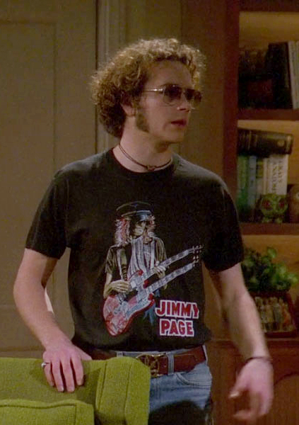 Jimmy Page T Shirt – Steven Hyde’s Rock-Inspired Look in That ’70s Show Season 7