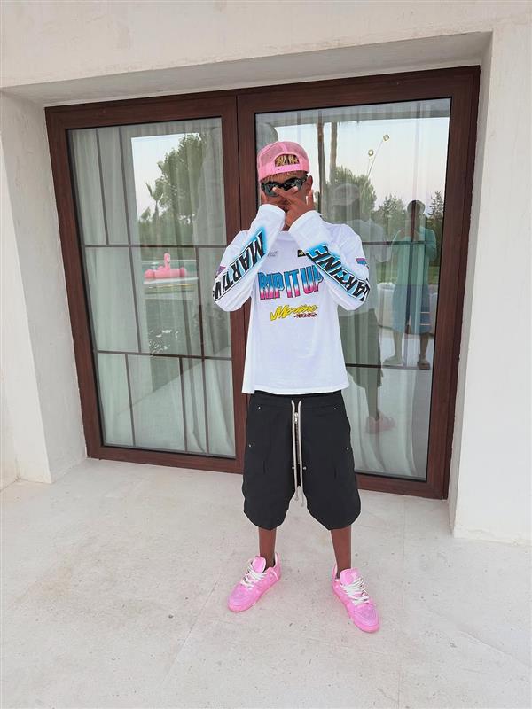 Lamine Yamal July 2025 Look: Effortless Style in a Martine Rose T Shirt