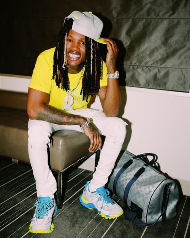 King Von Spotted in Yellow Ring T Shirt – October Streetwear Moment