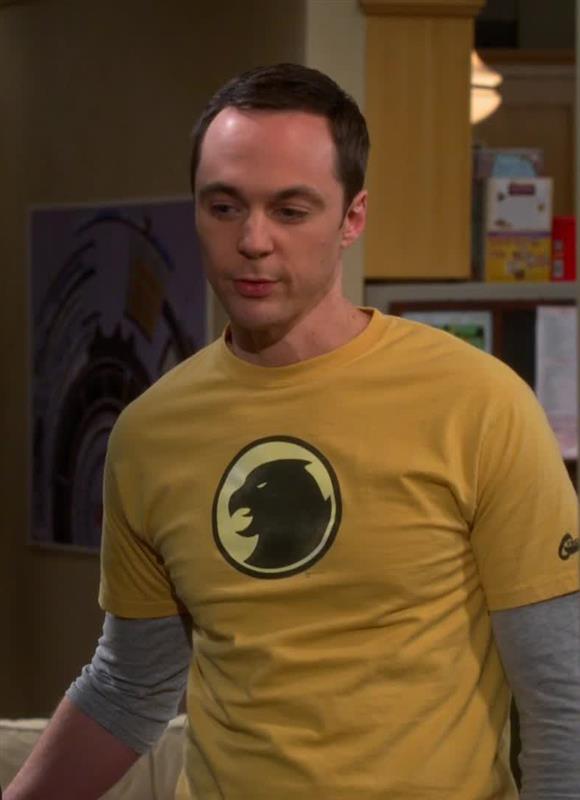 Yellow Bird T Shirt – Sheldon Cooper’s Quirky Look in The Big Bang Theory Season 8 Episode 21