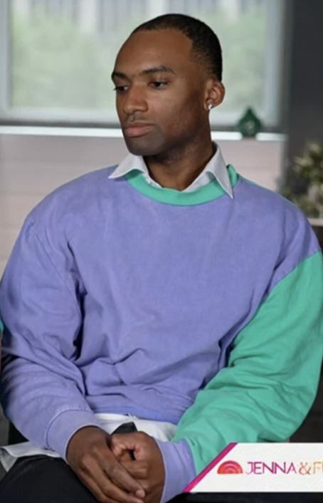 The Today Show September 2025: Malick Mercier Rocks a Trendy Colorblock Sweatshirt