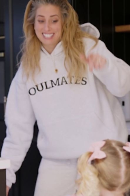 Stacey and Joe Season 2 Episode 2: Stacey Solomon’s Cozy Oversized Soulmates Hoodie