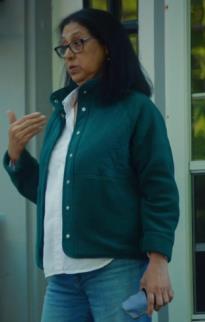 Hudson and Rex Season 8 Episode 2: Random Actress in a Stylish Teal Fleece Jacket
